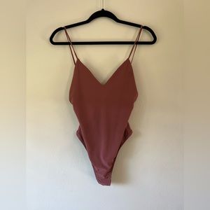 Spaghetti Strap Low Back Bodysuit
